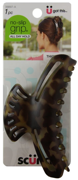 Scunci No Slip Grip Jaw Clip for Thick Hair