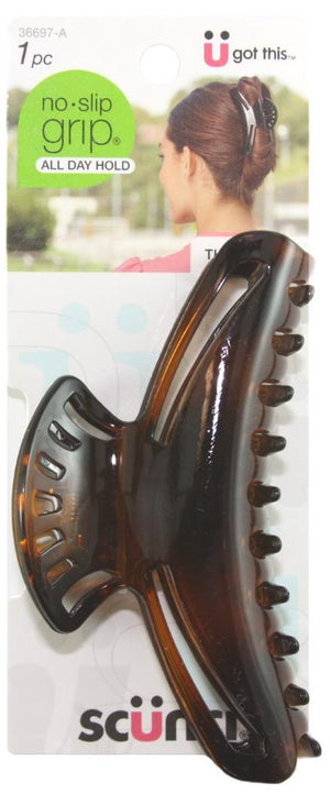 Scunci No Slip Grip Jaw Clip for Thick Hair