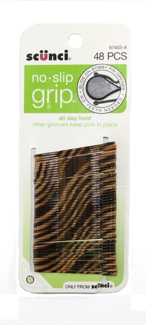 Scunci No Slip Grip Hair Bobby Pins