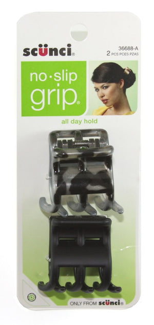 Scunci No Slip Grip Jaw Clips Assorted