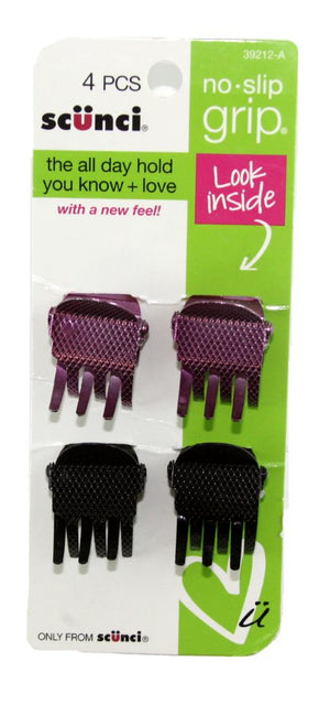 Scunci No Slip Grip Metal Jaw Clip