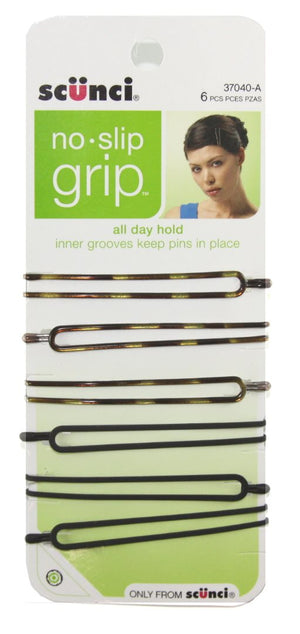 Scunci No Slip Grip Oval Bobby Pins