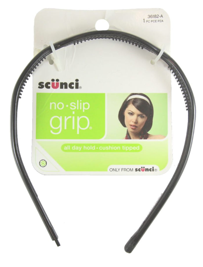 Scunci No Slip Grip Oval Headband Tortoise - 1 Pack