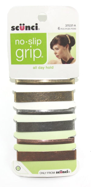 Scunci No Slip Grip Stay Tight Barrettes