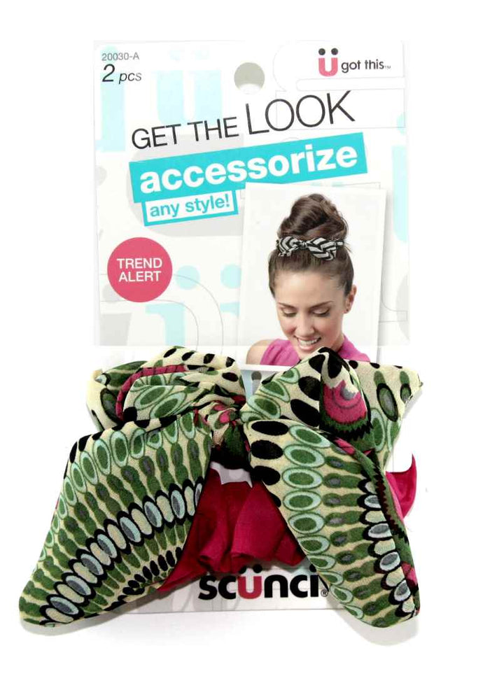 Scunci Trendy Twisters with Tails - 2 Pack