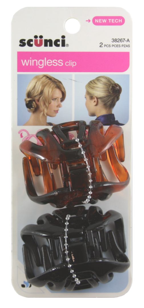 Scunci Wingless Octopus Hair Clip - 2 Clips